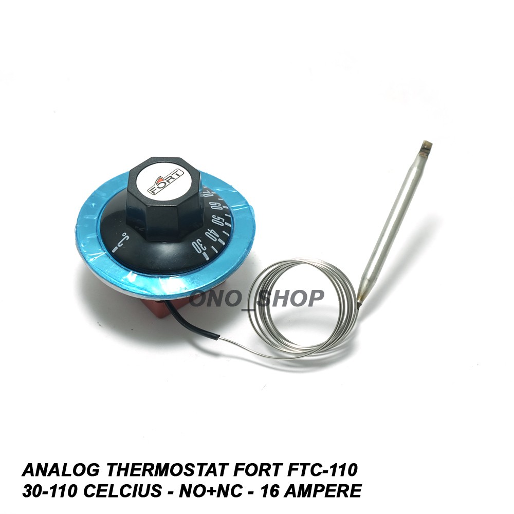 Analog Thermostat FORT - FTC-110 - 30-110 Celcius - 16 Ampere