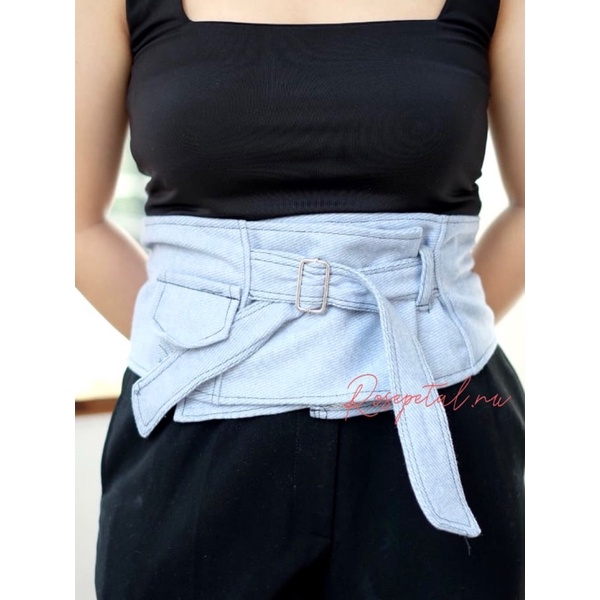 emery obi belt jeans / ikat pinggang jeans obi / obi belt adjustable