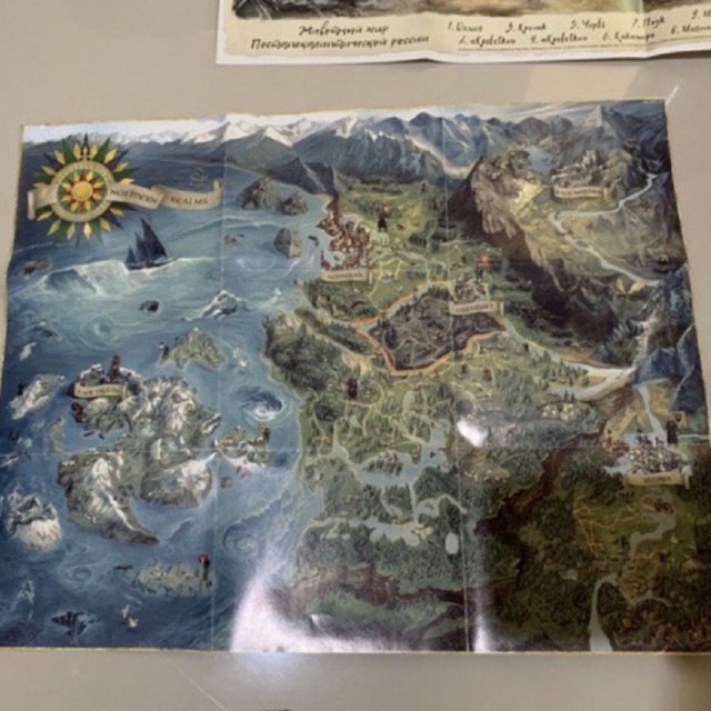 RARE Bonus Map The Witcher 3 Wild Hunt Peta TW III Game of the year edition goty witcher3 complete p