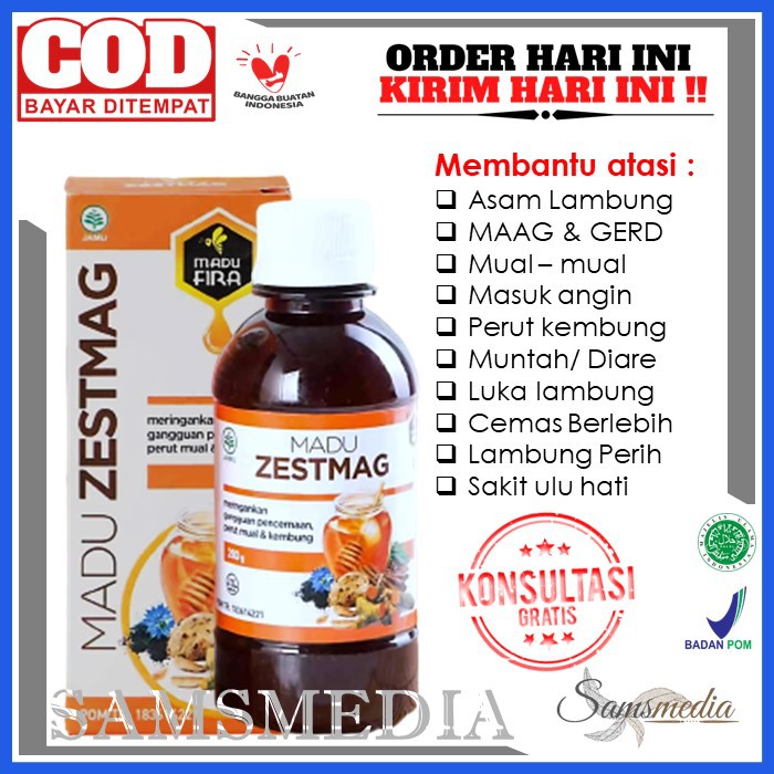 Zetsmag Madu Zestmag Obat Asam Lambung -Zestmag Original - Zetmag Madu Asam Lambung Ampuh