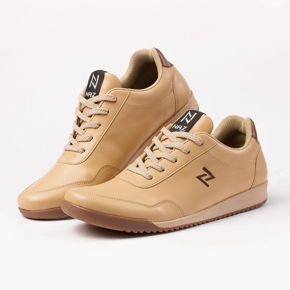 CLIVE CREAM |ManNeedMe x NAZ| Sepatu Sneakers Pria Casual Shoes ORIGINAL PREMIUM