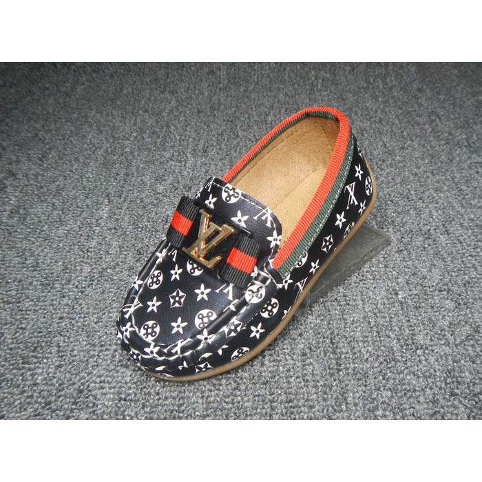 (LOLI-JKT) SP-222 SEPATU FLAT SHOES IMPORT ANAK MOTIF BUNGA SIZE 21-36