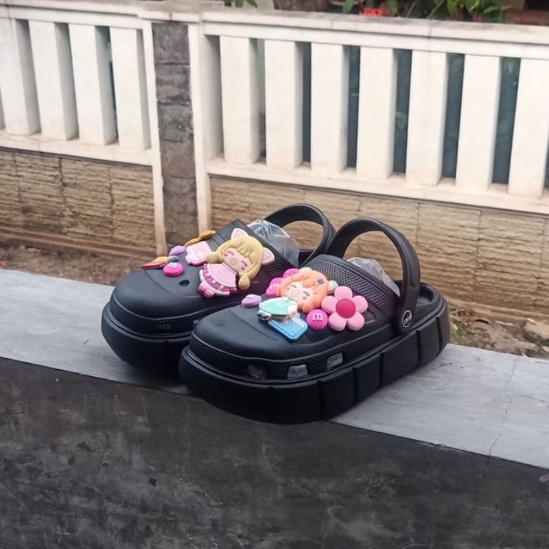 SANDAL BAIM CLOG ANAK KAWS LUCU BALON SANDAL FUJI VERSI ANAK PREMIUM IMPORT