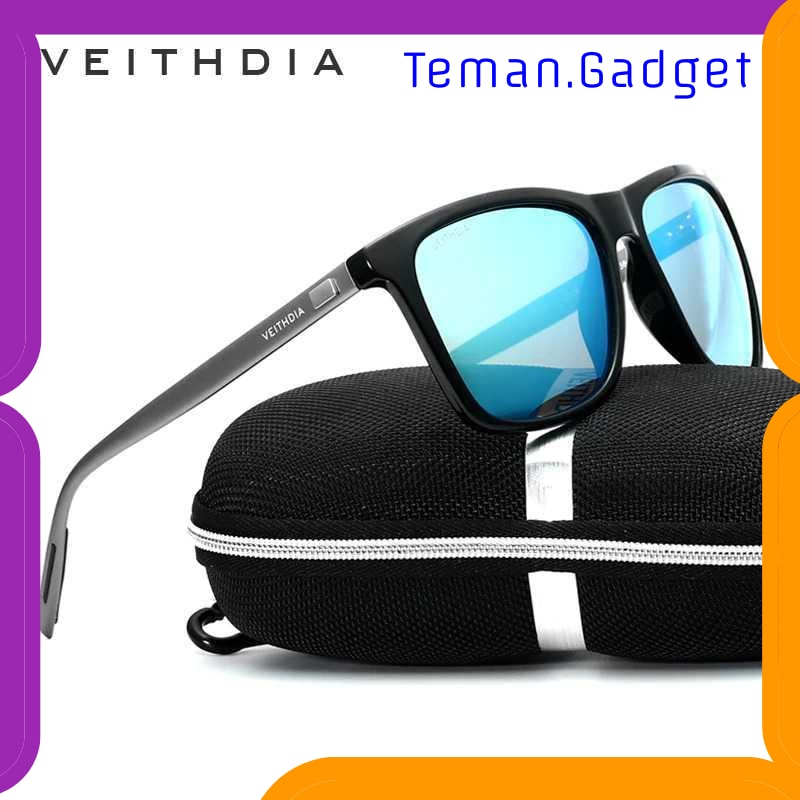 TG-EA026 VEITHDIA KACAMATA RETRO UV POLARIZED PHOTOCHROMIC SUNGLASSES - 6108