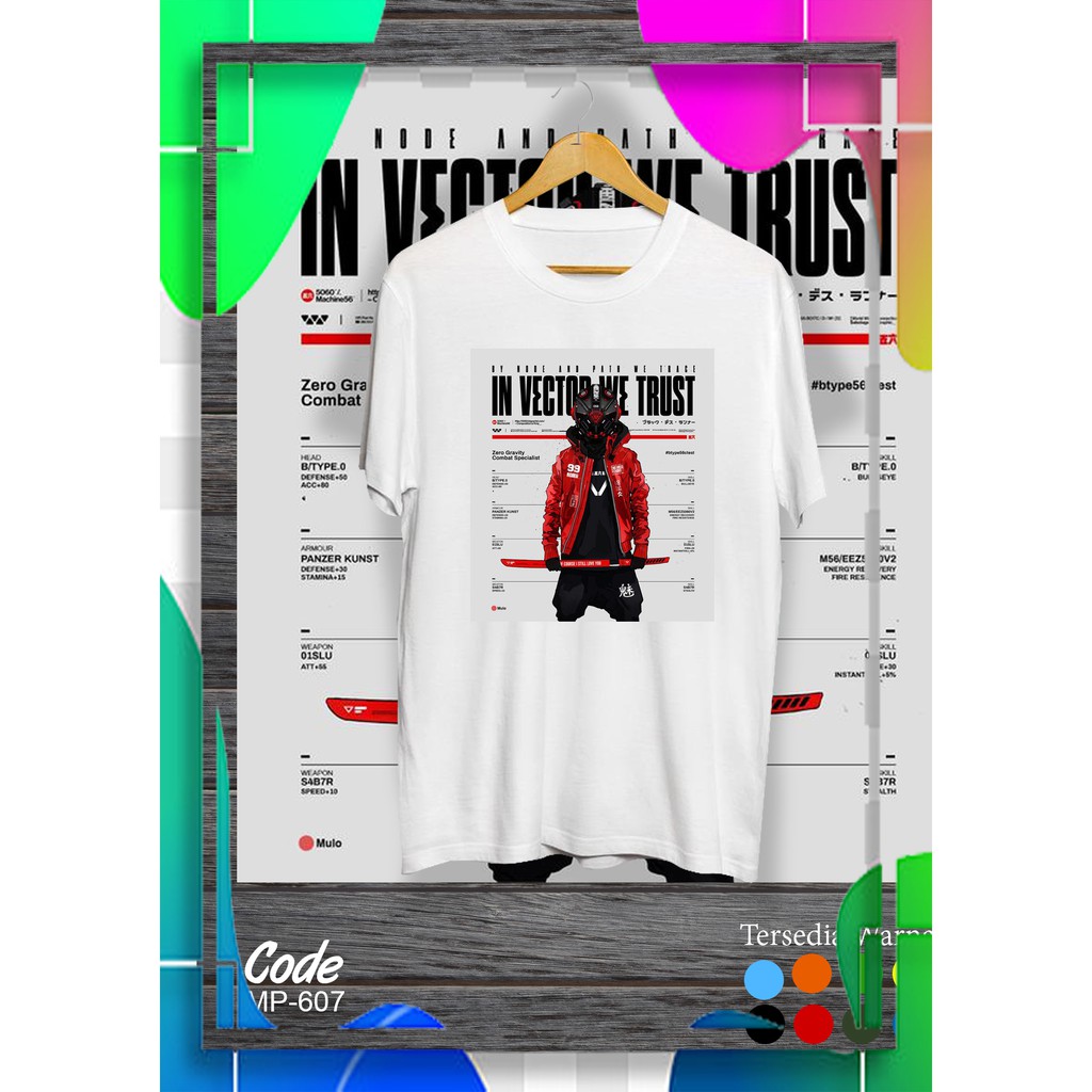 T-SHIRT KAOS SABLON DISTRO MP-607