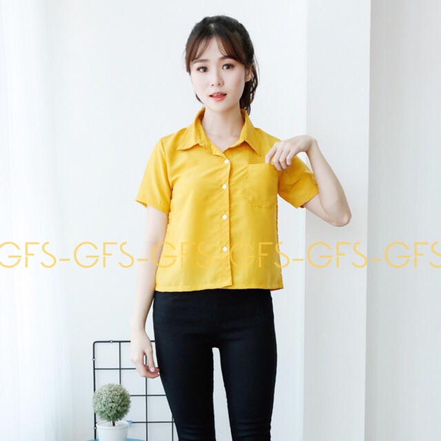 GFS One pocket plain shirt