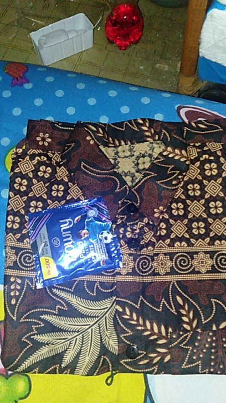 Kemeja Batik Anak Lengan Pendek