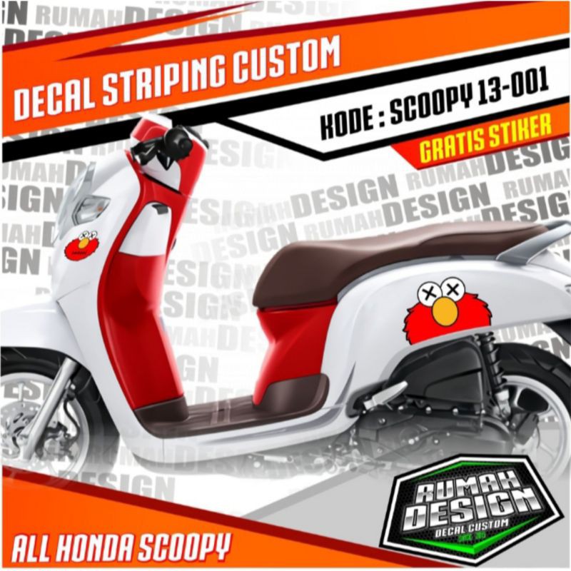 Sticker Scoopy Simple 009