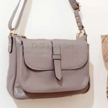 Tas Kulit Sapi Asli DL792 Wanita/ Tas Papirut Asli Kulit Sapi Garut/ Tas Selempang Kulit Sapi Asli 1