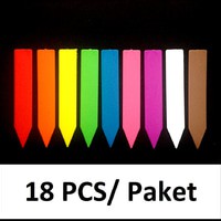 

Label Nama/Tag Tanaman tebal plastik PE Rainbow Mix