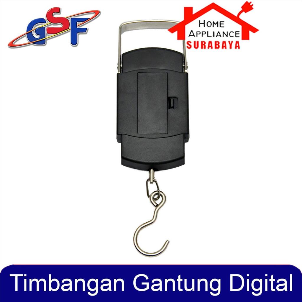 Timbangan Gantung Digital Portabel 50 KG - Electronic Digital Scale Portable 50KG - Timbangan Koper Tas Bagasi GSF G 4550