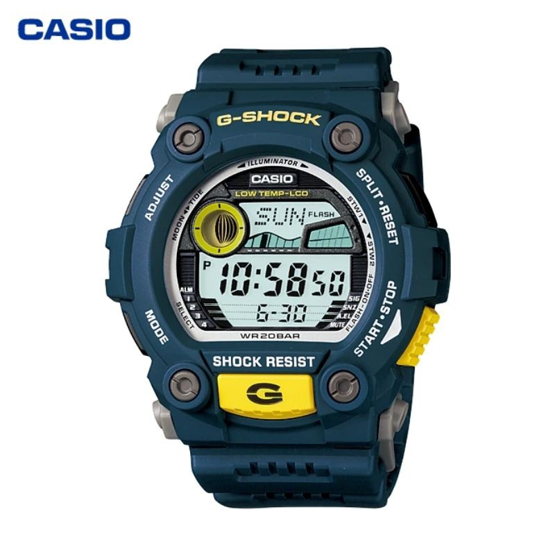 JAM TANGAN PRIA CASIO G-SHOCK G-7900-2 ORIGINAL - GSHOCK G7900 BIRU