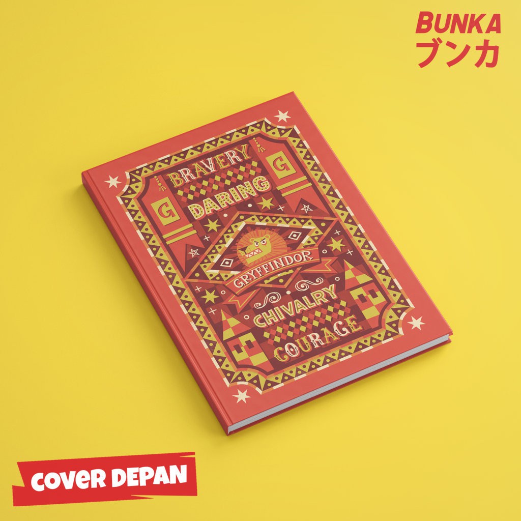 

Notebook Hardcover Harry Potter Gryffindor Pride Ukuran A5 Buku Tulis Catatan Note Agenda Planner Gift Couple