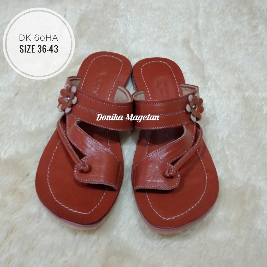 SANDAL KULIT WANITA (SANDAL MAGETAN)