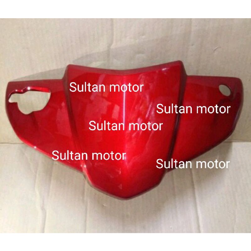 batok depan Vario karbu lama merah cover depan Vario lama karbu merah (110 karbu )