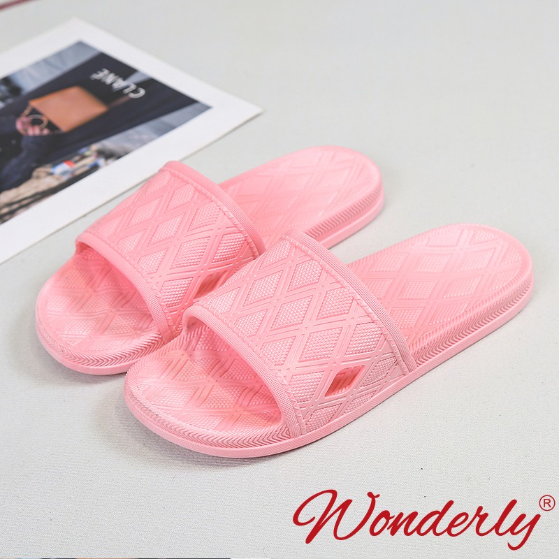 Sendal Slop Karet Wanita Wonderly | Sandal Selop Cewek - K-512