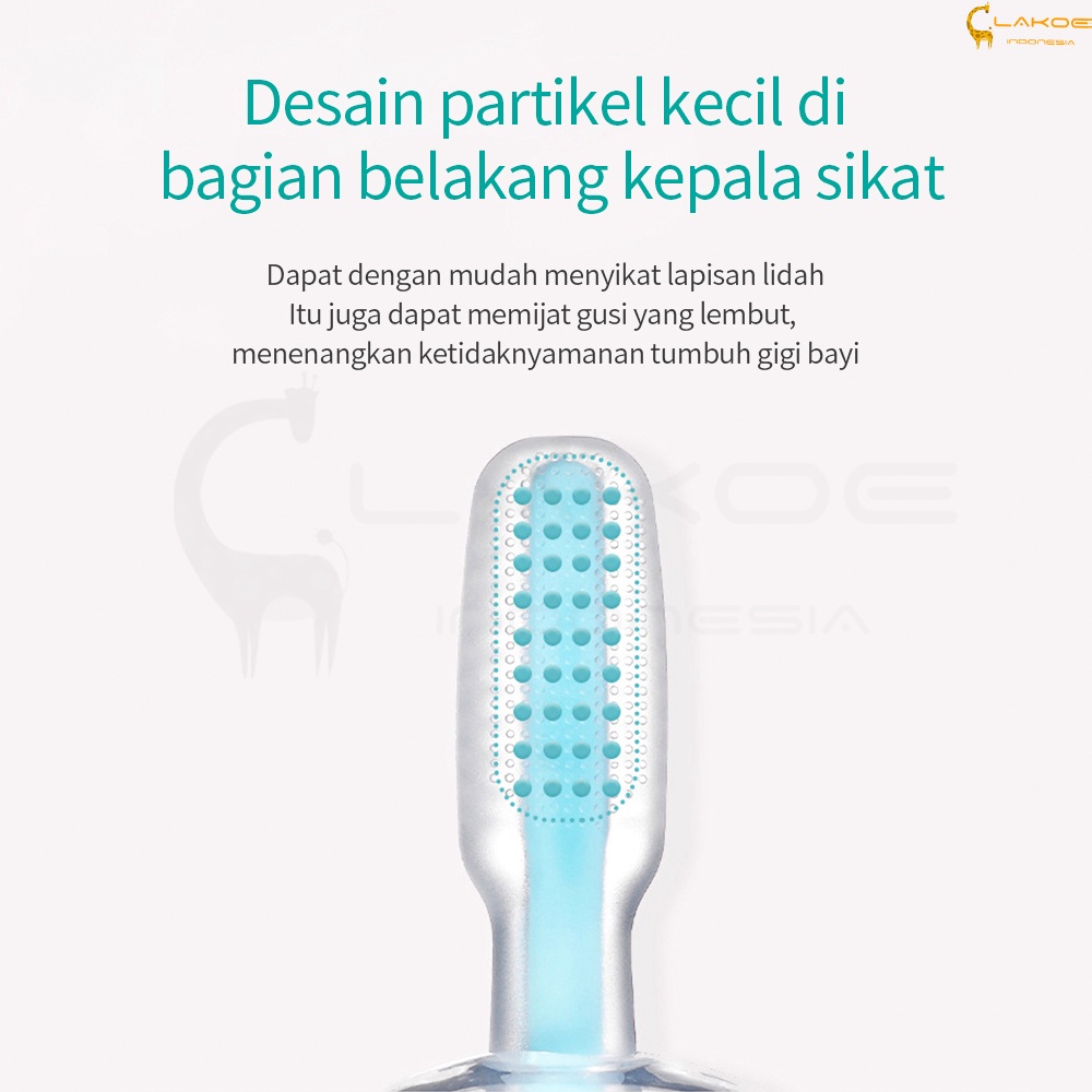 Sikat Gigi Bayi Silicon - Finger Tooth Brush - Pembersih Mulut Bayi