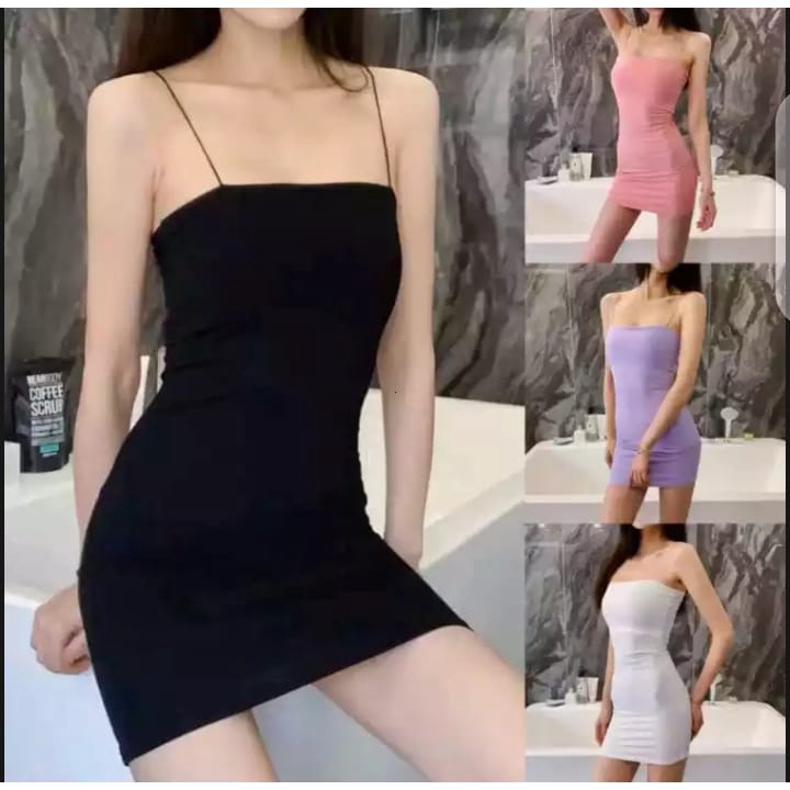 TANK TOP BASIC BIG SIZE WANITA SQUARE CROP TOP TANKTOP POLOS JUMBO