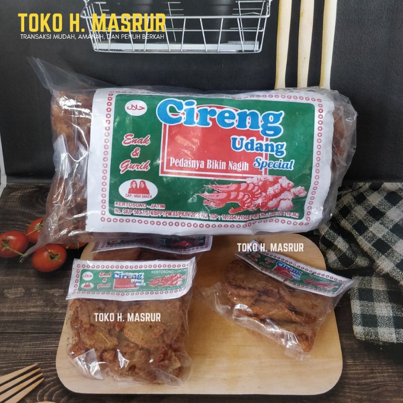 Snack Pedas Basreng 10gr | Cireng Udang Special 10gr | Sosis Goreng Tongkol Super 15gr | Nugget Gore