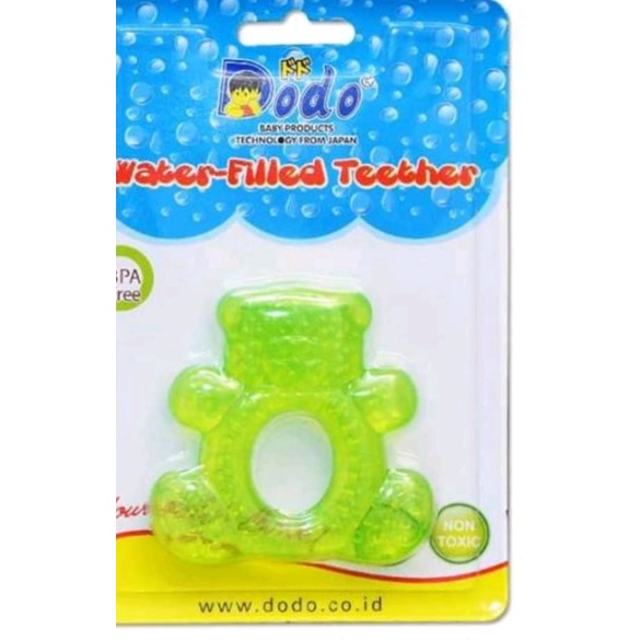 MAINAN BAYI GIGITAN / TEETHER BEAR BIRU ISI AIR