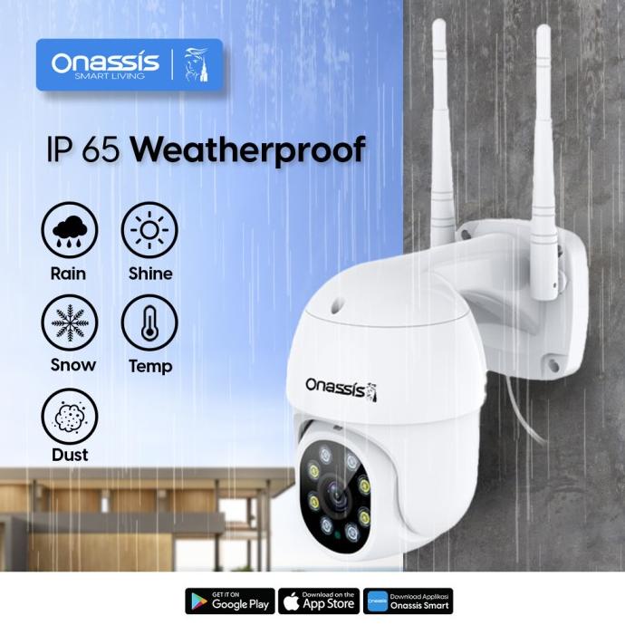 ONASSIS SMART CCTV OUTDOOR CAM 360 WH MOTION TRACKING