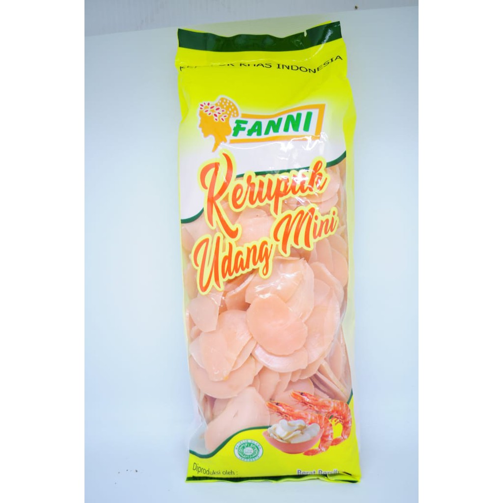 

Kerupuk Udang Mini FANNI 250g (pcs)