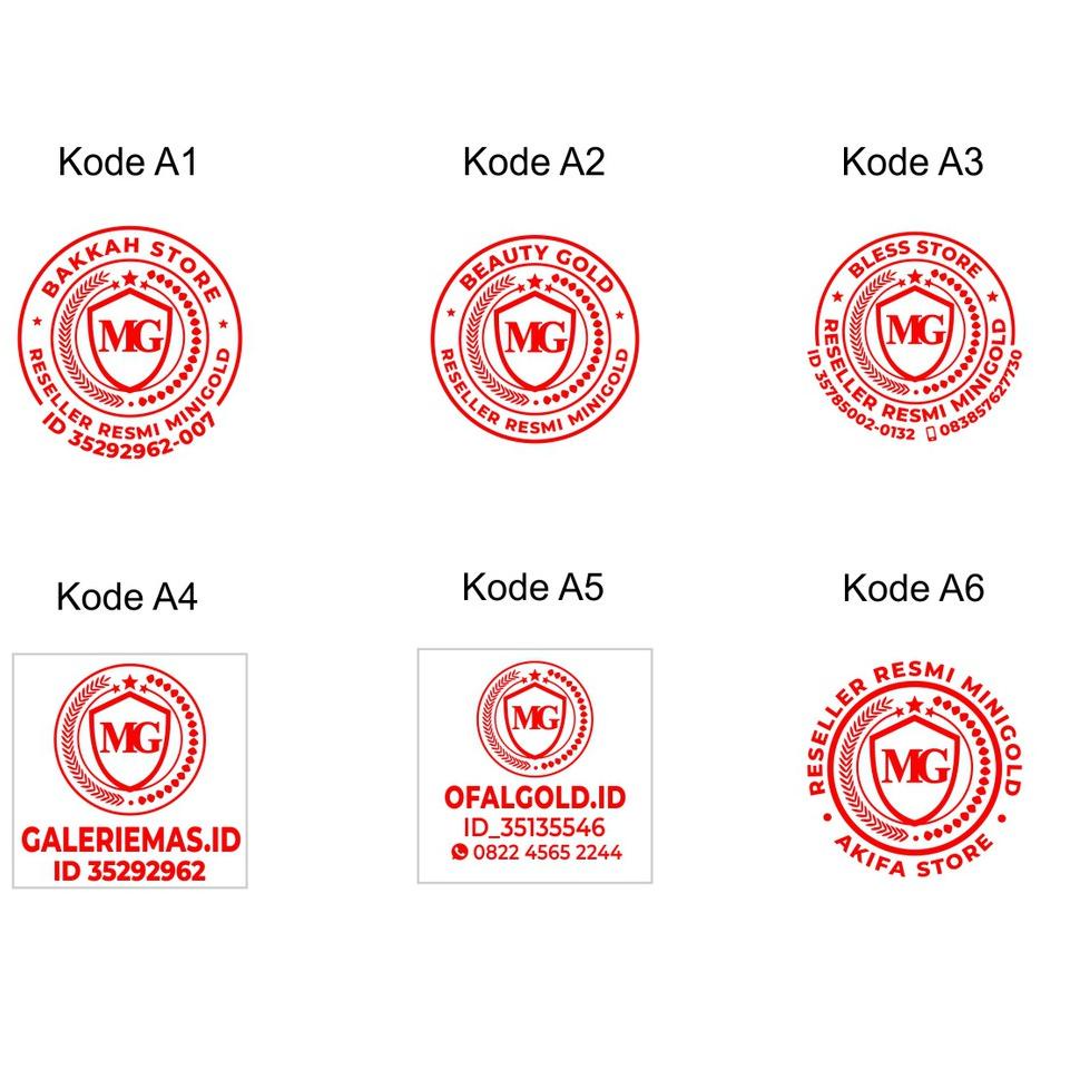 

{M-OPO} {♫♪} Stempel Flash untuk reseller MiniGold Custom Free Design ||viral}