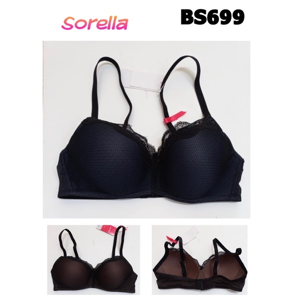 BS699 bra sorella tanpa kawat cup full 32B 34B