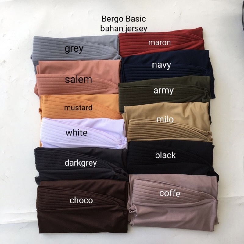 BASIC JILBAB BERGO BASIC HIJAB INSTAN JERSEY JILBAB SPORT MENUTUP DADA BERGO SPORT HIJAB SPORT PANJANG JUMBO-2