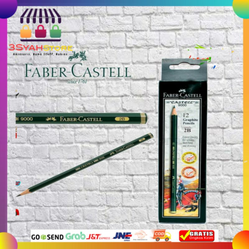 

Pensil 2B Faber Castell Original