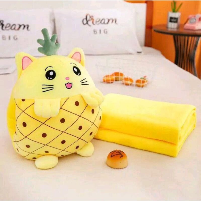 Kado bayi dan Anak Balmut bantal Selimut boneka Imut dan lucu 2 in 1