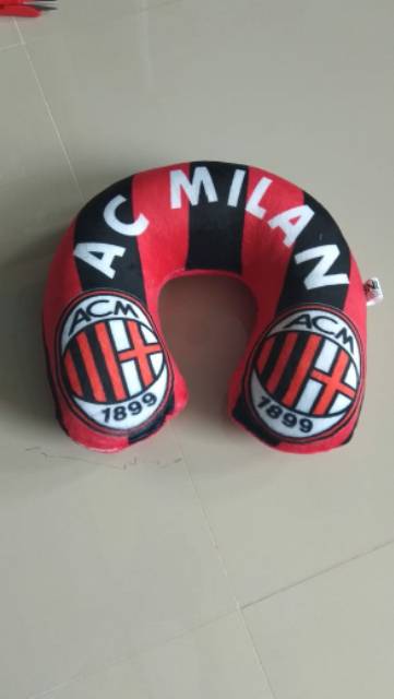 Bantal leher Printing motif Bola label SNI