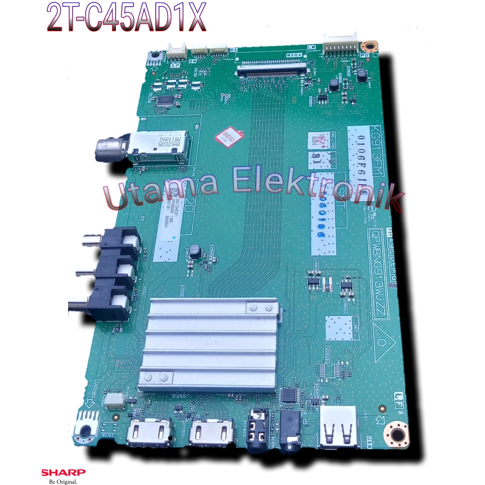 Mainbord Sharp 2T-C45AD1X - MB 2T-C45AD1X - SHARP 2T-C45AD1X -MB SHARP