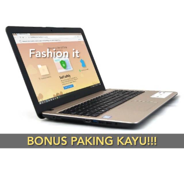 Laptop Murah Asus X541SA- Intel N3000 - Ram 4GB - 500GB - Windows 10 original