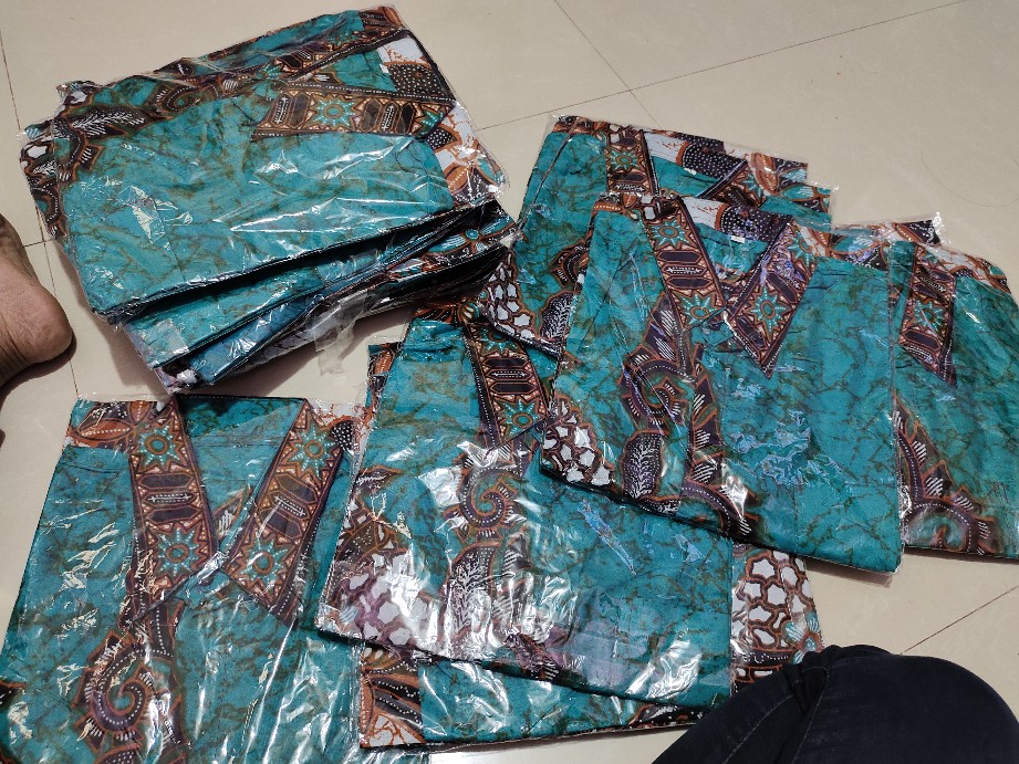 Baju Batik Pria Abadi Batik Kemeja Batik Pria Lengan Pendek Terviral Di Shopee