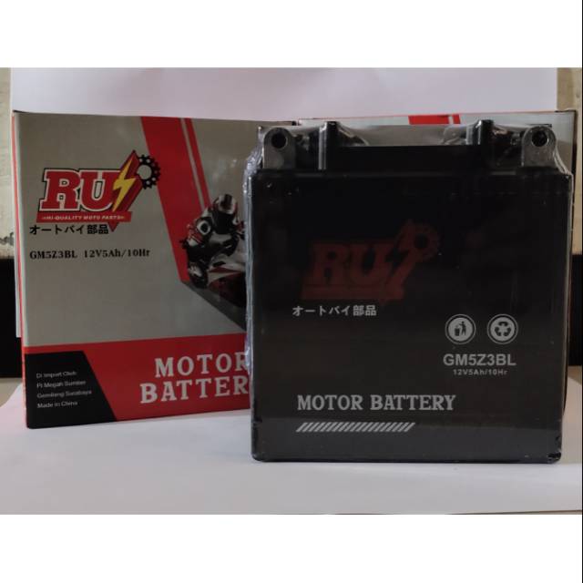 Accu/aki motor (GM5Z-3BL) grand full kering