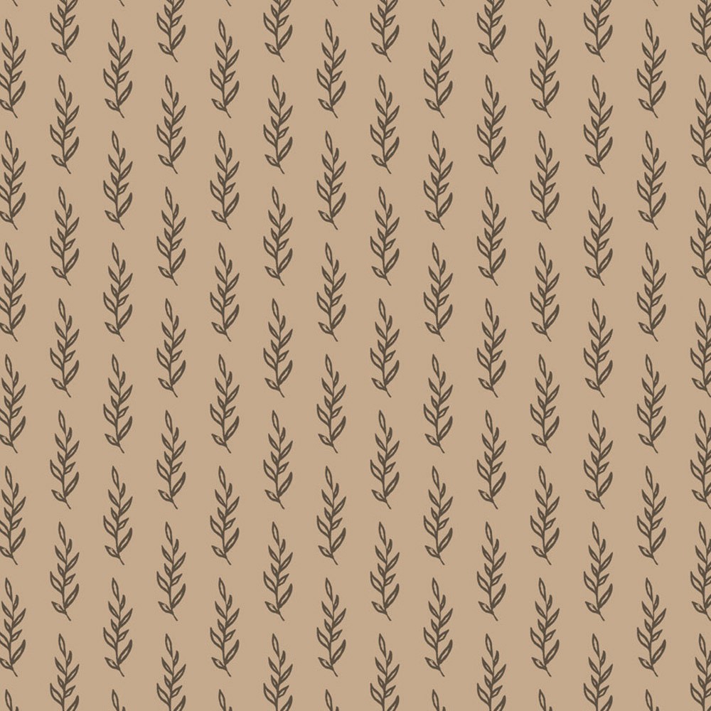 Kertas Kado Aesthetic Harvest / Wrapping Paper isi 4 - Brown Craft