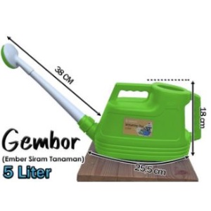 Gembor Air Ember Siraman Tanaman MISTY 5 Liter Pot Penyiram Kokoh Gembor Siram Tanaman Penyiram Tanaman Air 5 10 Liter - Gembor 5 liter Siraman Tanaman Bunga Air 5 Liter Gembor Air 5 Liter Ember Siram Bunga Alat Penyiraman Tanaman AT133