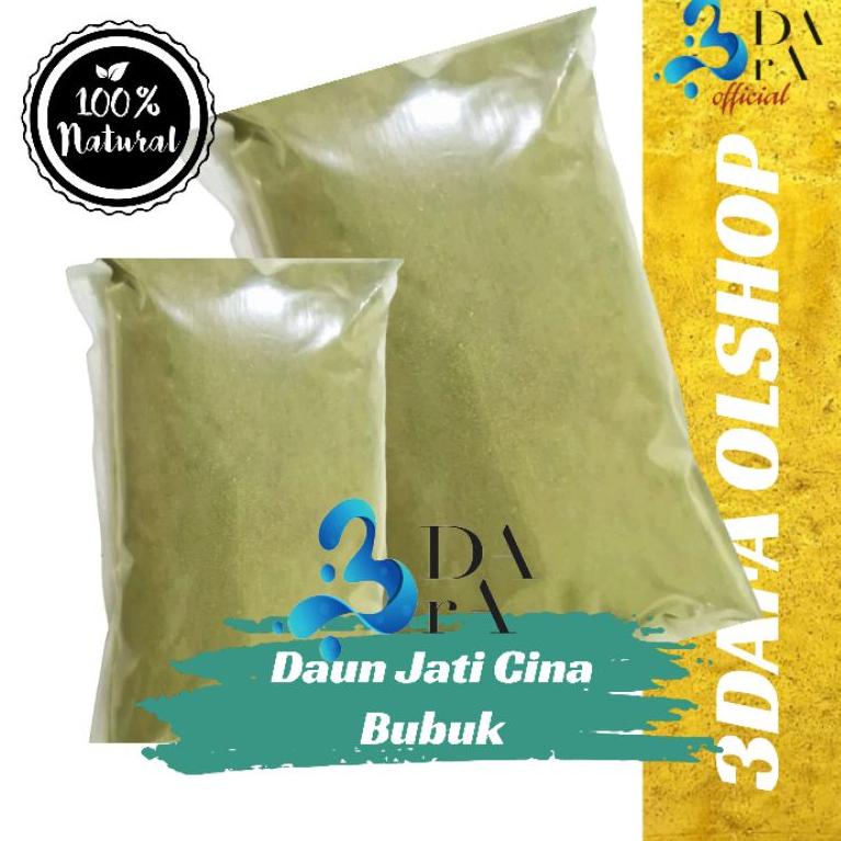 

え Daun Jati Cina Bubuk 500gr Premium ゅ