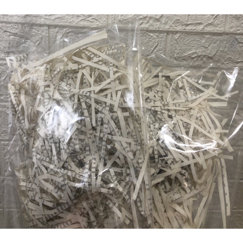 

shredded book paper 200g