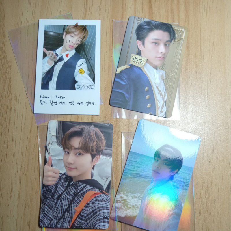 jake jungwon spc up selca ody holo down selca pc photocard poca enhypen bdc dd