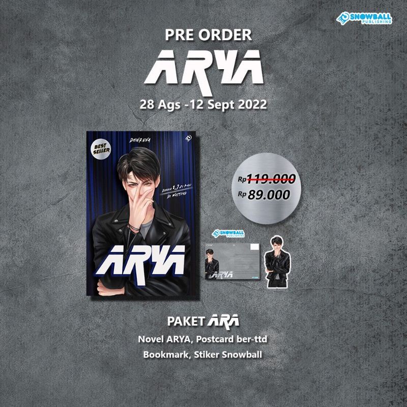 Novel Arya (New Cover) - Dhnreva