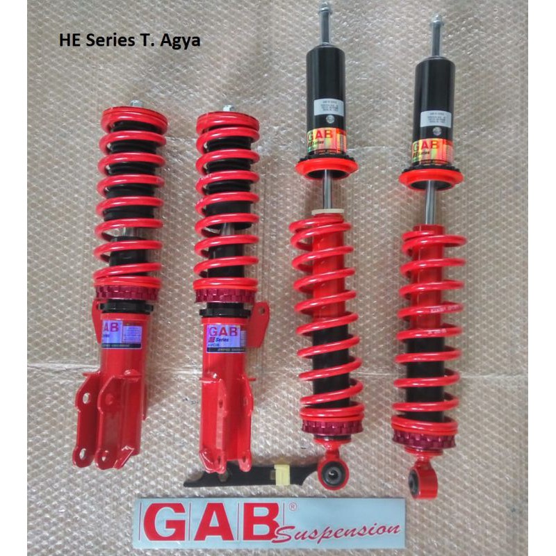 coilover coil over GAB Toyota Agya daihatsu Ayla