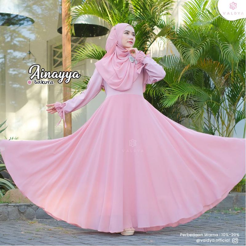 Gamis valdya Ainayya size L ld.104 p140