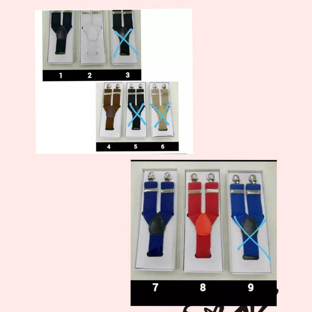 1 BUAH - SUSPENDER ANAK DEWASA TALI JOJON BRETEL BAN PINGGANG SUSPENDERS