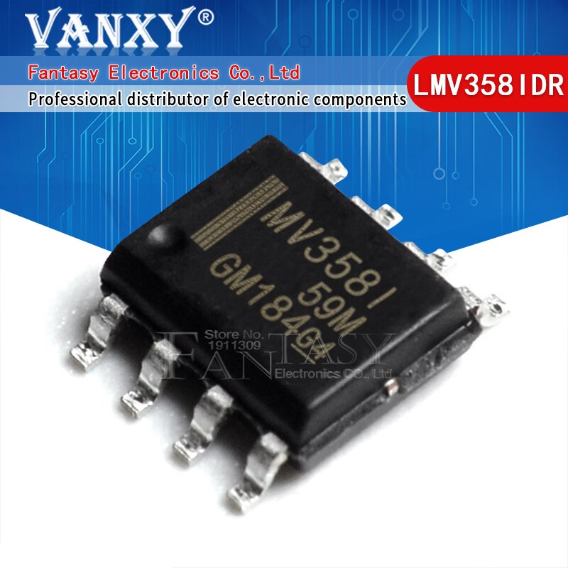 (Ready Stok) 100PCS LMV358IDR SOP8 LMV358 SOP LM358IDR LMV358I SMD MV358I SOP-8Idr