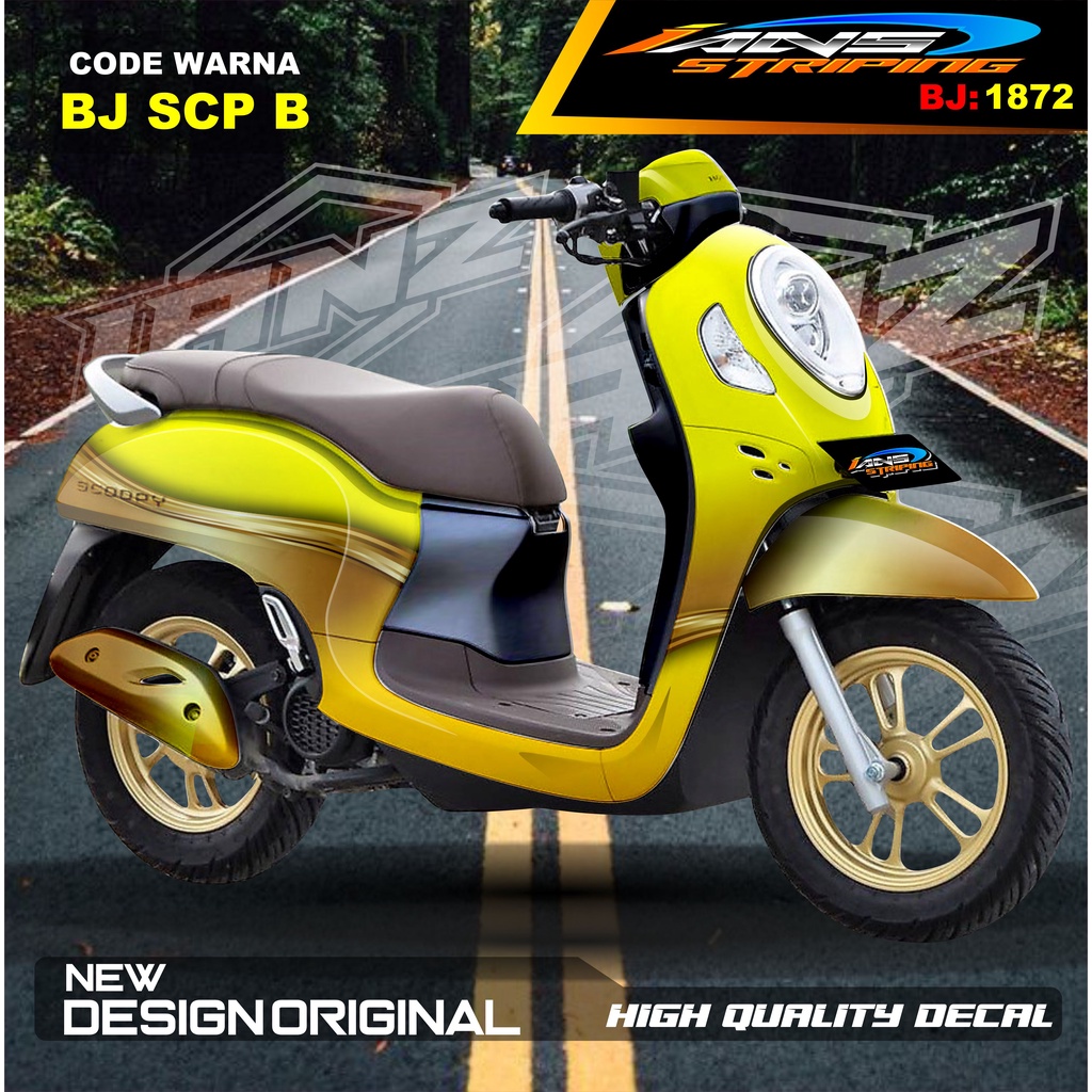 STIKER FULL BODY SCOOPY / STICKER ALL NEW SCOOPY / STIKER FULL BODY SCOOPY TERMURAH / STIKER MOTOR SCOOPY / STIKER MOTOR