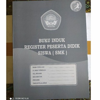 Jual Bisa COD/BUKU INDUK REGISTER PESERTA DIDIK SISWA K13 SMK EDISI