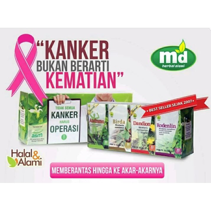 Paket kanker Tumor MD Herbal Original