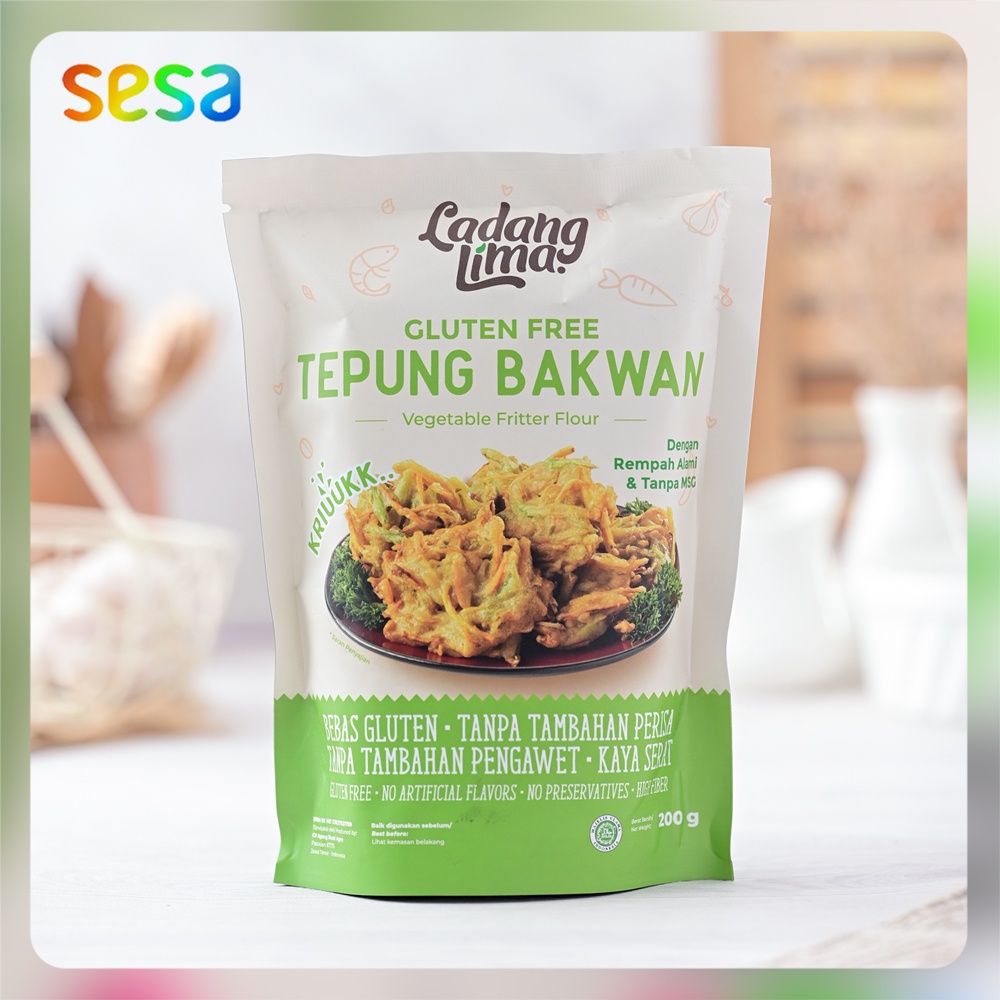 

LADANG LIMA Tepung Bakwan 200gr - Tepung Bumbu Gorengan